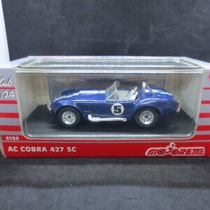 Majorette Club 1:24 AC Blue Shelby Cobra 427 S/C #4104 - New in Box